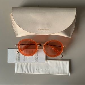 gentle monster sunglasses - the whip in orange !